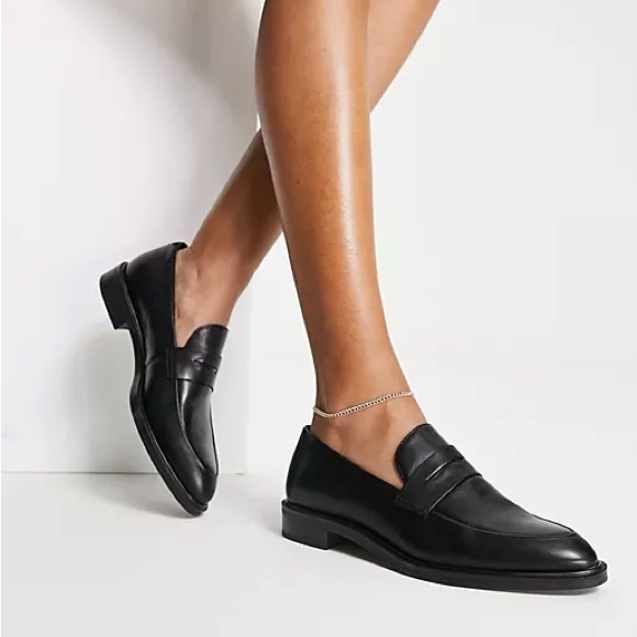Vagabond Shoes - Vagabond Shoemakers - Frances leather Loafers - Black - 8